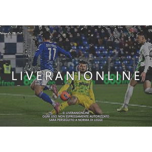 TVRG Como vs Sassuolo nella foto Anastasios Tasos Douvikas (Como) occasione da gol Como 28-11-2025 Stadio Giuseppe Sinigaglia Como vs Sassuolo Campionato Serie A Enilive - 13a giornata foto Roberto Garavaglia/Agenzia Aldo Liverani sas