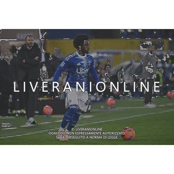 TVRG Como vs Sassuolo nella foto Jayden Tutu Addai (Como) Como 28-11-2025 Stadio Giuseppe Sinigaglia Como vs Sassuolo Campionato Serie A Enilive - 13a giornata foto Roberto Garavaglia/Agenzia Aldo Liverani sas