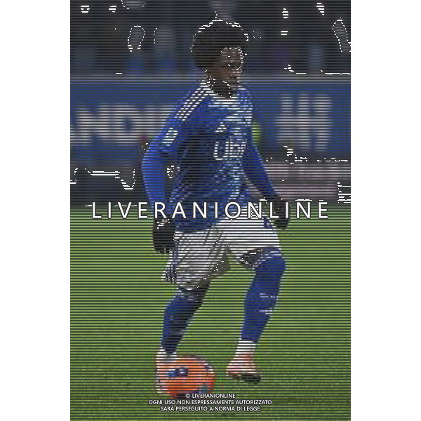 TVRG Como vs Sassuolo nella foto Jayden Tutu Addai (Como) Como 28-11-2025 Stadio Giuseppe Sinigaglia Como vs Sassuolo Campionato Serie A Enilive - 13a giornata foto Roberto Garavaglia/Agenzia Aldo Liverani sas