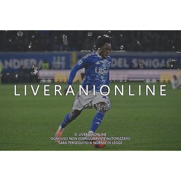 TVRG Como vs Sassuolo nella foto Jayden Tutu Addai (Como) Como 28-11-2025 Stadio Giuseppe Sinigaglia Como vs Sassuolo Campionato Serie A Enilive - 13a giornata foto Roberto Garavaglia/Agenzia Aldo Liverani sas