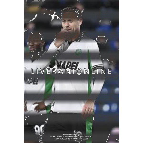 TVRG Como vs Sassuolo nella foto Nemanja Matic (Sassuolo) Como 28-11-2025 Stadio Giuseppe Sinigaglia Como vs Sassuolo Campionato Serie A Enilive - 13a giornata foto Roberto Garavaglia/Agenzia Aldo Liverani sas