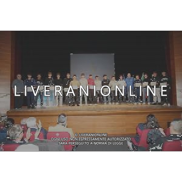 IMOLA 29 11 2025 L’evento organizzato dai Veterani dello Sport alla 53esima edizione: atleta dell’anno a Simone Cerasuolo. Sul palco SONO SALITI anche Beatrice Palmonari, Letizia Mengozzi, Paola Tampieri e Tommaso Virnicchi NELLA FOTO STUDENTI PREMIATI ©SANNA - AGENZIA ALDO LIVERANI SAS