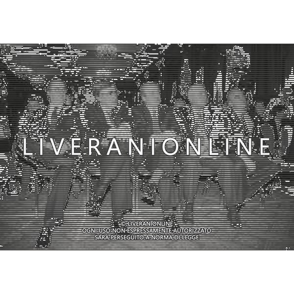 NEG-1994 MILANO PRESENTAZIONE DELLA SCUDERIA FORTI F1 NELLA FOTO DA SIN DOMENICO BARILLI-GIORGIO PEDRANESCHI----------------- GUIDO FORTI AG ALDO LIVERANI SAS