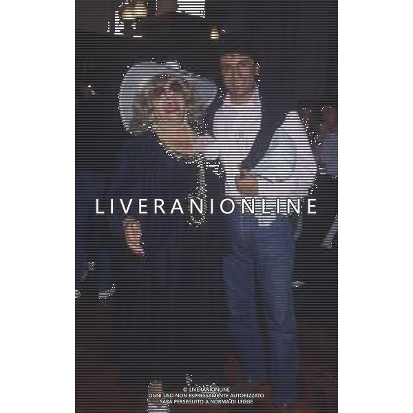 DIAP-RETROSPETTIVA GIANNI IPPOLITI CONDUTTORE TELEVSIVO NELLA FOTO GIANNI IPPOLITI CON SANDRA CAMPARI AG ALDO LIVERANI SAS