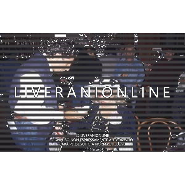 DIAP-RETROSPETTIVA GIANNI IPPOLITI CONDUTTORE TELEVSIVO NELLA FOTO GIANNI IPPOLITI CON SANDRA CAMPARI AG ALDO LIVERANI SAS