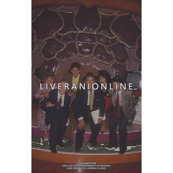 DIAP-RETROSPETTIVA GIANNI IPPOLITI CONDUTTORE TELEVSIVO NELLA FOTO GIANNI IPPOLITI LUCA LAURENTI AG ALDO LIVERANI SAS