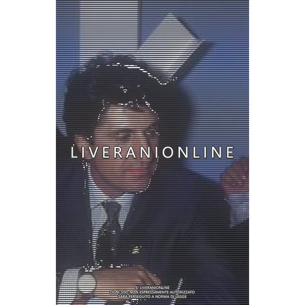 DIAP-RETROSPETTIVA GIANNI IPPOLITI CONDUTTORE TELEVSIVO NELLA FOTO GIANNI IPPOLITI AG ALDO LIVERANI SAS