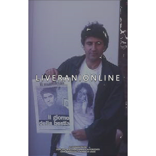 DIAP-RETROSPETTIVA GIANNI IPPOLITI CONDUTTORE TELEVSIVO NELLA FOTO GIANNI IPPOLITI AG ALDO LIVERANI SAS