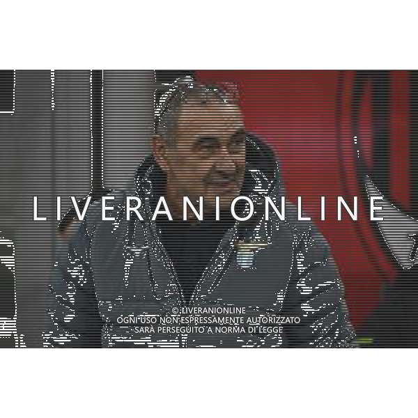 Milan vs Lazio nella foto Maurizio Sarri allenatore Lazio Milano 29-11-2025 Stadio Giuseppe Meazza - San Siro Milan vs Lazio Campionato Serie A Enilive - 13a giornata foto Roberto Garavaglia/Agenzia Aldo Liverani sas