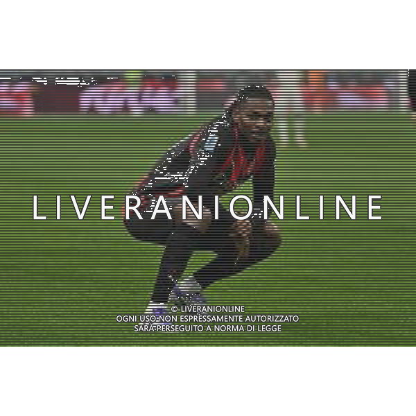 Milan vs Lazio nella foto Rafael Leao (Milan) esultanza dopo il gol dell\'1 a 0 Milano 29-11-2025 Stadio Giuseppe Meazza - San Siro Milan vs Lazio Campionato Serie A Enilive - 13a giornata foto Roberto Garavaglia/Agenzia Aldo Liverani sas