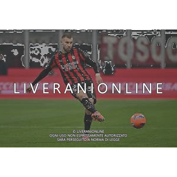 Milan vs Lazio nella foto Strahinja Pavlovic (Milan) Milano 29-11-2025 Stadio Giuseppe Meazza - San Siro Milan vs Lazio Campionato Serie A Enilive - 13a giornata foto Roberto Garavaglia/Agenzia Aldo Liverani sas