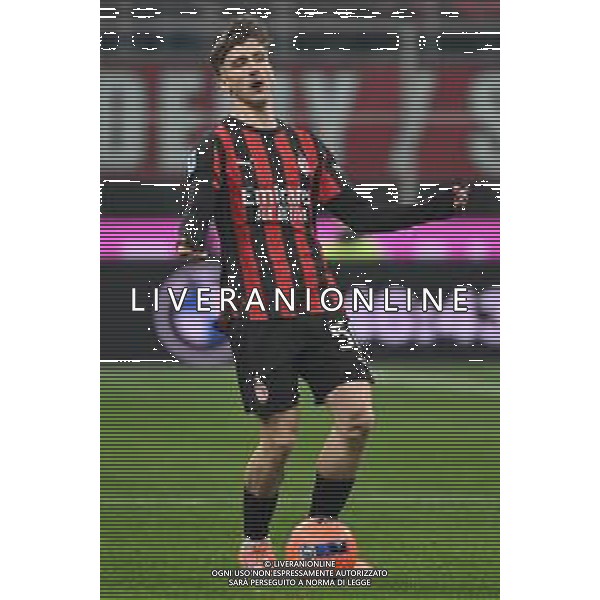 Milan vs Lazio nella foto Alexis Saelemaekers (Milan) Milano 29-11-2025 Stadio Giuseppe Meazza - San Siro Milan vs Lazio Campionato Serie A Enilive - 13a giornata foto Roberto Garavaglia/Agenzia Aldo Liverani sas