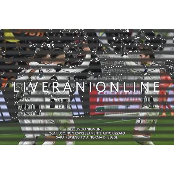 Torino 29.11.2025 Allianz Stadium @Manuela Viganti /Ag. Aldo Liverani sas uventus vs Cagliari Campionato Calcio Serie A Enilive 2025/2026 13a giornata Nella foto: esultanza juventus dopo il gol di kenan yildiz ©Viganti - AGENZIA ALDO LIVERANI SAS