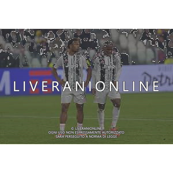 Torino 29.11.2025 Allianz Stadium @Manuela Viganti /Ag. Aldo Liverani sas uventus vs Cagliari Campionato Calcio Serie A Enilive 2025/2026 13a giornata Nella foto: lois openda e jonthan david ©Viganti - AGENZIA ALDO LIVERANI SAS