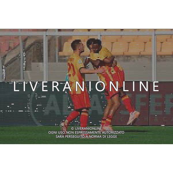 TVEM November 30, 2025 Lecce, Italy - US Lecce vs Torino FC - Italian soccer serie A 2025/26 - Via Del Mare Stadium. In the pic: Lassana Coulibaly of US Lecce celebrates after scoring a goal with Tiago Gabriel of US Lecce ©TVEM Emmanuele Mastrodonato - AGENZIA ALDO LIVERANI SAS