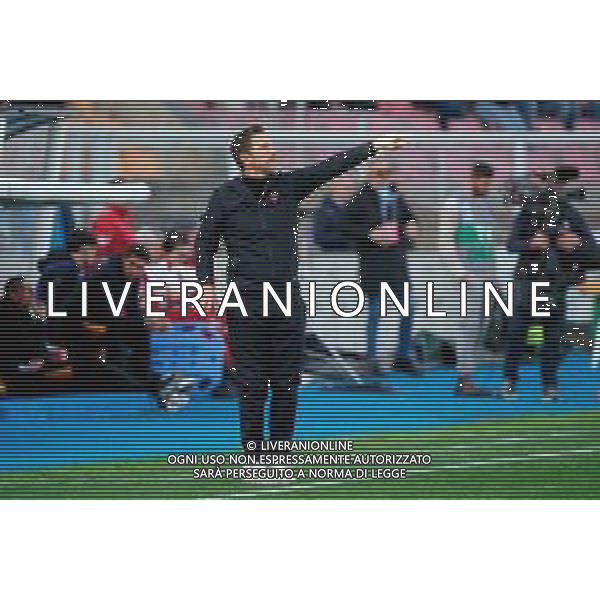 TVEM November 30, 2025 Lecce, Italy - US Lecce vs Torino FC - Italian soccer serie A 2025/26 - Via Del Mare Stadium. In the pic: coach Eusebio Di Francesco of US Lecce ©TVEM Emmanuele Mastrodonato - AGENZIA ALDO LIVERANI SAS