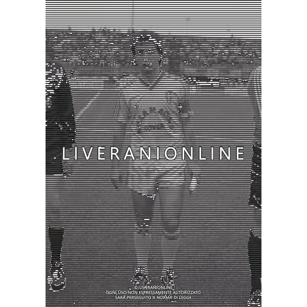 NEG-05-06-1988 PIACENZA CAMPIONATO DI CALCIO SERIE B PIACENZA -MESSINA 2-0 NELLA FOTO GIUSEPPE CATALANO AG ALDO LIVERANI SAS