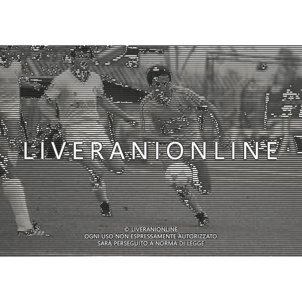 NEG-05-06-1988 PIACENZA CAMPIONATO DI CALCIO SERIE B PIACENZA -MESSINA 2-0 NELLA FOTO GIUSEPPE CATALANO AG ALDO LIVERANI SAS