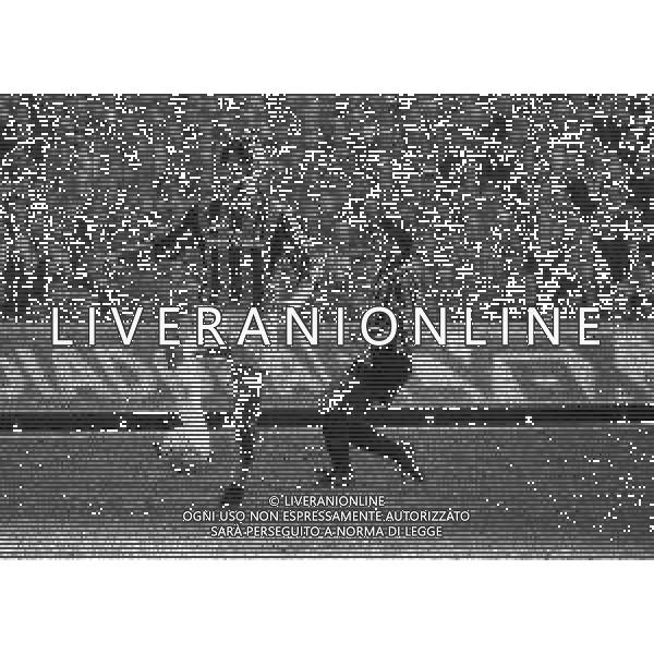 NEG-17-01-1990 MILANO CAMPIONATO DI CALCIO SERIE A MILAN-ATALANTA 3-1 NELLA FOTO PAOLO MALDINI AG ALDO LIVERANI SAS