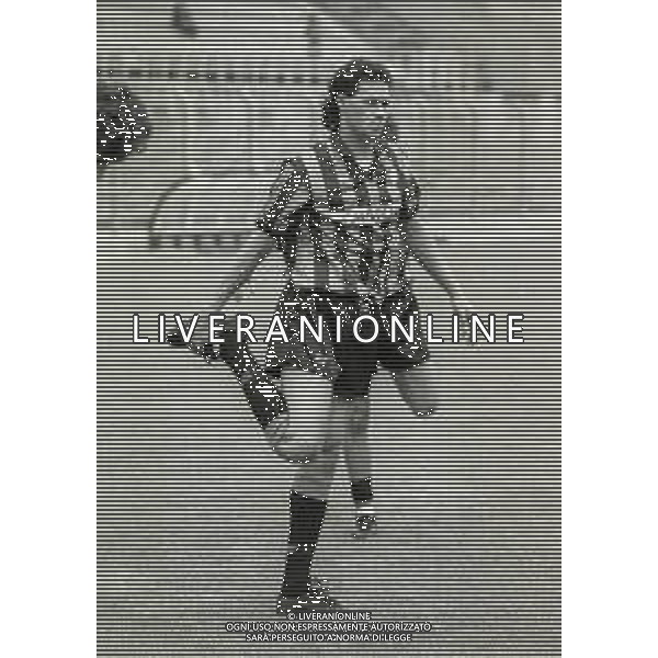 NEG-1989-1990 BERGAMO-ALLENAMENTO ATALANTA CALCIO NELLA FOTO EVAIR AG ALDO LIVERANI SAS