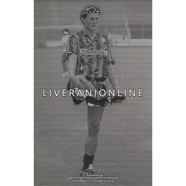 NEG-1989-1990 BERGAMO-ALLENAMENTO ATALANTA CALCIO NELLA FOTO COSTANZO BARCELLA AG ALDO LIVERANI SAS
