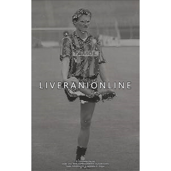 NEG-1989-1990 BERGAMO-ALLENAMENTO ATALANTA CALCIO NELLA FOTO COSTANZO BARCELLA AG ALDO LIVERANI SAS