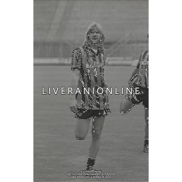 NEG-1989-1990 BERGAMO-ALLENAMENTO ATALANTA CALCIO NELLA FOTO GLEN PETER STROMBERG AG ALDO LIVERANI SAS