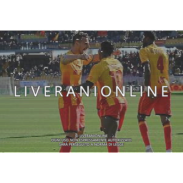 TVPG US Lecce vs Torino FC nella foto Banda Lameck (Us Lecce) e Gaspar Kiolanda (Us Lecce), Esultanza dopo la rete Us Lecce, Lecce (ITA) 30-11 -2025 Stadio “E. Giardiniero” Via del Mare - Tredicesima Giornata Serie A EniLive 2025/26 ©TVPG Pasquale Golia - AGENZIA ALDO LIVERANI SAS