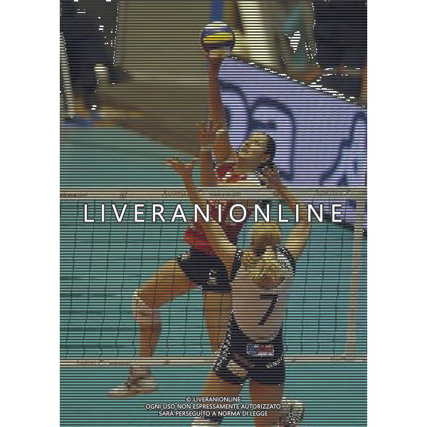 TORINO 03/03/2006 FINALE DI COPPA CEV FEMMINILE SCAVOLINI PESARO-BIG MAT KERAKO CHIERI NELLA FOTO COSTAGRANDE CAROLINA PH GIGI ARCAINI/AG.ALDO LIVERANI