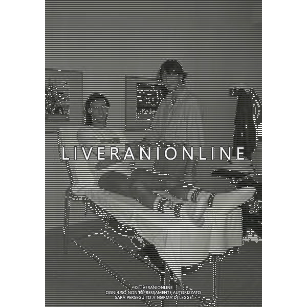 NEG-1984 RICOVERO MARK HATELEY A PAVIA NELLA FOTO MARK HATELEY E WALTER ZENGA AG ALDO LIVERANI SAS