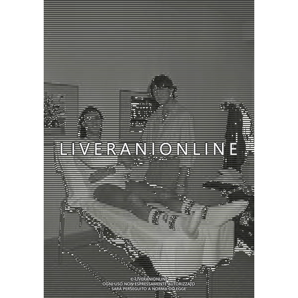 NEG-1984 RICOVERO MARK HATELEY A PAVIA NELLA FOTO MARK HATELEY E WALTER ZENGA AG ALDO LIVERANI SAS