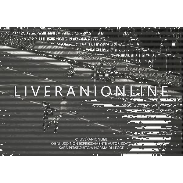 NEG-06-01-1980 - CAMPIONATO DI CALCIO SERIE A MILAN-LAZIO 2-1 NELLA FOTO AZIONE DI GIOCO AG ALDO LIVERANI SAS