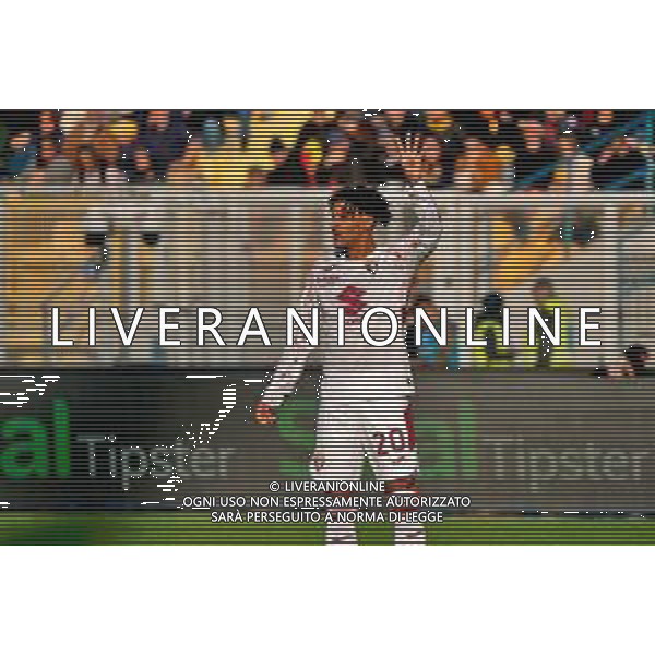 TVEM November 30, 2025 Lecce, Italy - US Lecce vs Torino FC - Italian soccer serie A 2025/26 - Via Del Mare Stadium. In the pic: Valentino Lazaro of Torino FC ©TVEM Emmanuele Mastrodonato - AGENZIA ALDO LIVERANI SAS