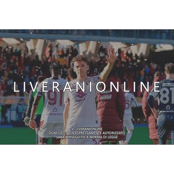 TVEM November 30, 2025 Lecce, Italy - US Lecce vs Torino FC - Italian soccer serie A 2025/26 - Via Del Mare Stadium. In the pic: Kristjan Asllani of Torino FC disappointment ©TVEM Emmanuele Mastrodonato - AGENZIA ALDO LIVERANI SAS