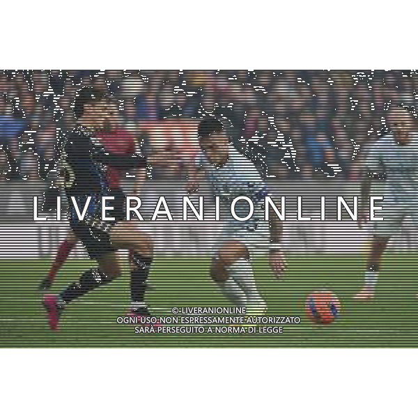 TVRG Pisa vs Inter nella foto Gabriele Piccinini (Pisa) e Lautaro Martinez (Inter) Pisa 30-11-2025 Cetilar Arena - Stadio Romeo Anconetani Pisa vs Inter Campionato Serie A Enilive - 13a giornata foto Roberto Garavaglia/Agenzia Aldo Liverani sas