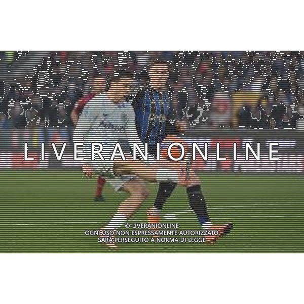 TVRG Pisa vs Inter nella foto Piotr Zielinski (Inter) e Michel Aebischer (Pisa) Pisa 30-11-2025 Cetilar Arena - Stadio Romeo Anconetani Pisa vs Inter Campionato Serie A Enilive - 13a giornata foto Roberto Garavaglia/Agenzia Aldo Liverani sas