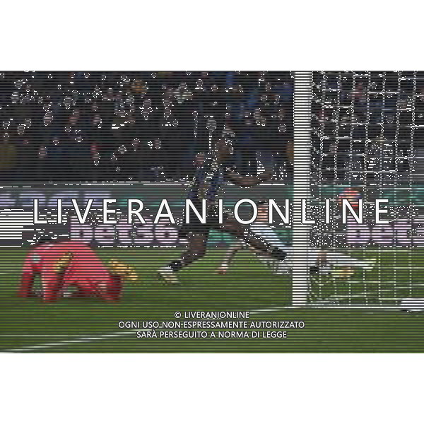 TVRG Pisa vs Inter nella foto Lautaro Martinez (Inter) segna il gol del 2 a 0 Pisa 30-11-2025 Cetilar Arena - Stadio Romeo Anconetani Pisa vs Inter Campionato Serie A Enilive - 13a giornata foto Roberto Garavaglia/Agenzia Aldo Liverani sas