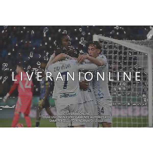 TVRG Pisa vs Inter nella foto giocatori Inter esultanza dopo il gol del 2 a 0 Pisa 30-11-2025 Cetilar Arena - Stadio Romeo Anconetani Pisa vs Inter Campionato Serie A Enilive - 13a giornata foto Roberto Garavaglia/Agenzia Aldo Liverani sas