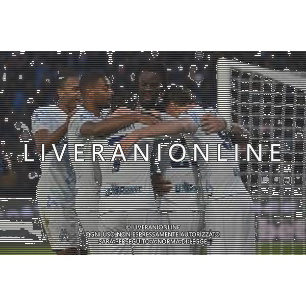 TVRG Pisa vs Inter nella foto giocatori Inter esultanza dopo il gol del 2 a 0 Pisa 30-11-2025 Cetilar Arena - Stadio Romeo Anconetani Pisa vs Inter Campionato Serie A Enilive - 13a giornata foto Roberto Garavaglia/Agenzia Aldo Liverani sas