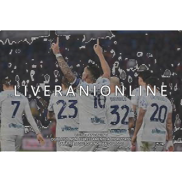 TVRG Pisa vs Inter nella foto Lautaro Martinez (Inter) esultanza dopo il gol del 2 a 0 Pisa 30-11-2025 Cetilar Arena - Stadio Romeo Anconetani Pisa vs Inter Campionato Serie A Enilive - 13a giornata foto Roberto Garavaglia/Agenzia Aldo Liverani sas