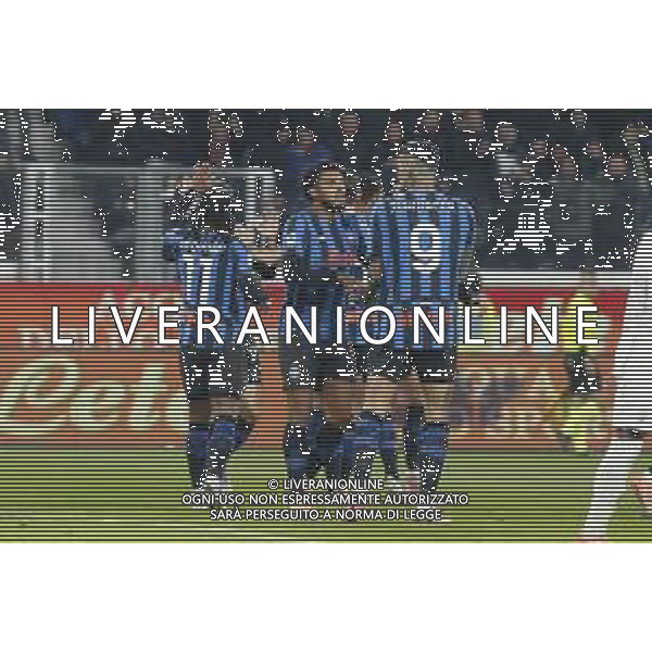 Ademola Lookman of Atalanta BC esultanza during Atalanta BC vs ACF Fiorentina, 13° Serie A Enilive 2025-26 game at New Balance arena in Bergamo (BG), Italy, on November 30, 2025. (Photo by Davide Casentini)- AGENZIA ALDO LIVERANI SAS