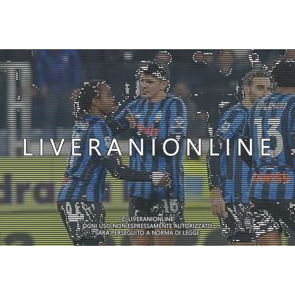 Ademola Lookman of Atalanta BC esultanza during Atalanta BC vs ACF Fiorentina, 13° Serie A Enilive 2025-26 game at New Balance arena in Bergamo (BG), Italy, on November 30, 2025. (Photo by Davide Casentini)- AGENZIA ALDO LIVERANI SAS