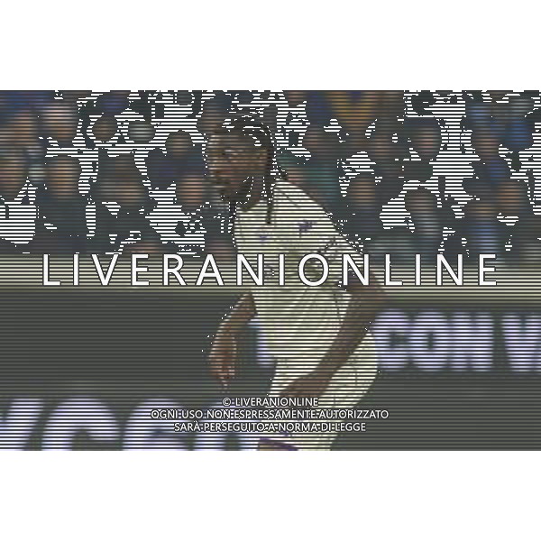 Moise Kean of ACF Fiorentina during Atalanta BC vs ACF Fiorentina, 13° Serie A Enilive 2025-26 game at New Balance arena in Bergamo (BG), Italy, on November 30, 2025. (Photo by Davide Casentini)- AGENZIA ALDO LIVERANI SAS