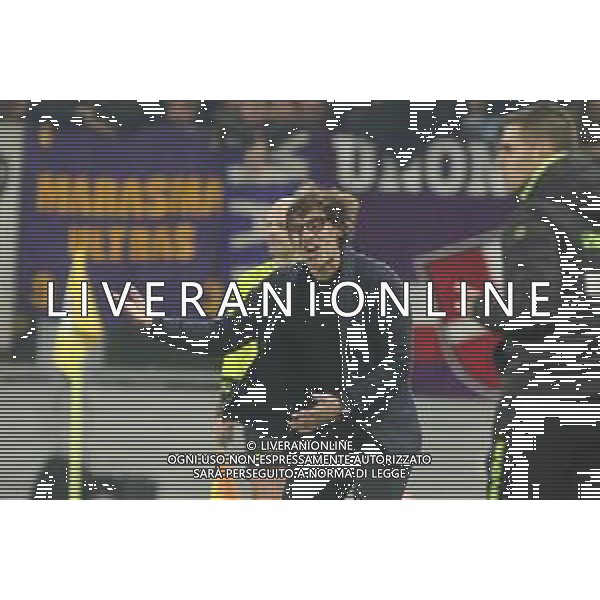 Paolo Vanoli Head Coach of ACF Fiorentina gestures during Atalanta BC vs ACF Fiorentina, 13° Serie A Enilive 2025-26 game at New Balance arena in Bergamo (BG), Italy, on November 30, 2025. (Photo by Davide Casentini)- AGENZIA ALDO LIVERANI SAS