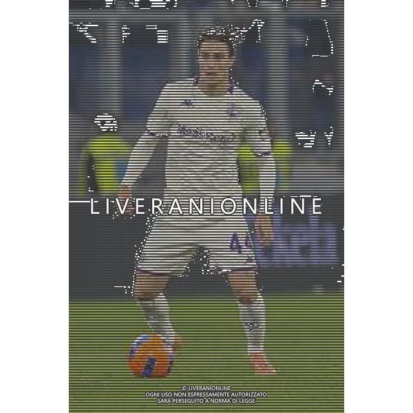 Nicolo’ Fagioli of ACF Fiorentina play the ball during Atalanta BC vs ACF Fiorentina, 13° Serie A Enilive 2025-26 game at New Balance arena in Bergamo (BG), Italy, on November 30, 2025. (Photo by Davide Casentini)- AGENZIA ALDO LIVERANI SAS