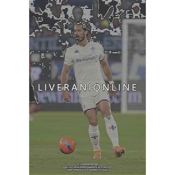 Pablo Mari of ACF Fiorentina play the ball during Atalanta BC vs ACF Fiorentina, 13° Serie A Enilive 2025-26 game at New Balance arena in Bergamo (BG), Italy, on November 30, 2025. (Photo by Davide Casentini)- AGENZIA ALDO LIVERANI SAS
