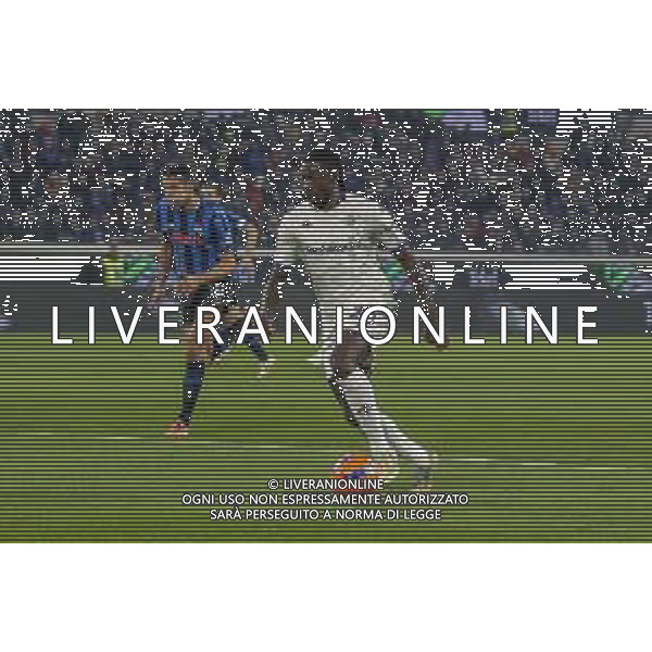 Moise Kean of ACF Fiorentina play the ball during Atalanta BC vs ACF Fiorentina, 13° Serie A Enilive 2025-26 game at New Balance arena in Bergamo (BG), Italy, on November 30, 2025. (Photo by Davide Casentini)- AGENZIA ALDO LIVERANI SAS