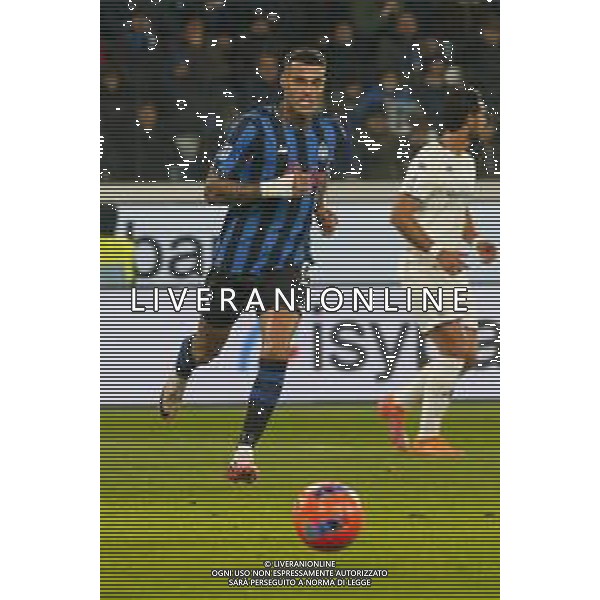 Gianluca Scamacca of Atalanta BC. play the ball during Atalanta BC vs ACF Fiorentina, 13° Serie A Enilive 2025-26 game at New Balance arena in Bergamo (BG), Italy, on November 30, 2025. (Photo by Davide Casentini)- AGENZIA ALDO LIVERANI SAS