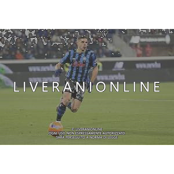 Nikola Krstovic of Atalanta BC play the ball during Atalanta BC vs ACF Fiorentina, 13° Serie A Enilive 2025-26 game at New Balance arena in Bergamo (BG), Italy, on November 30, 2025. (Photo by Davide Casentini)- AGENZIA ALDO LIVERANI SAS