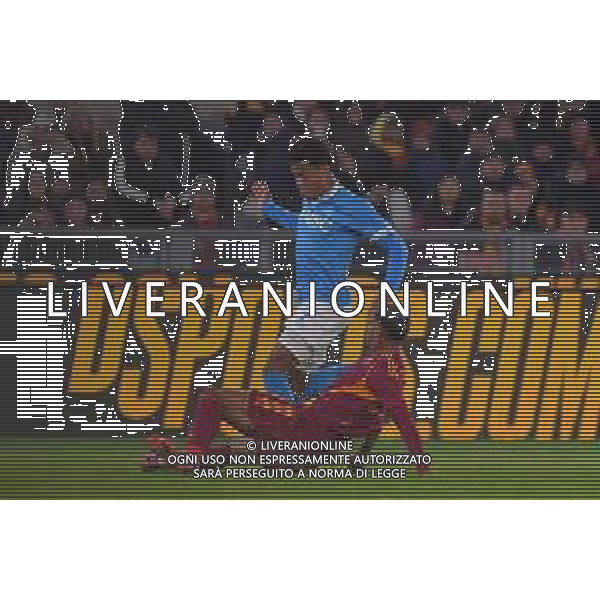 Roma vs Napoli Campionato Serie A Enilive - 13 Giornata Stadio Olimpico - Roma 30-11-2025 nella foto Neres e Wesley Foto Federico Gaetano - ag Aldo liverani- AGENZIA ALDO LIVERANI SAS